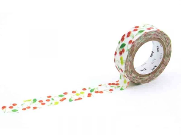 Masking Tape Motif - Cerises