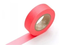 Masking Tape Uni - Rouge Fluo