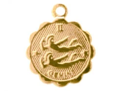 Médaille Astro OR FIN - Gémeaux