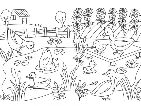 Mon Grand Cahier De Coloriages - La Ferme – Image 4