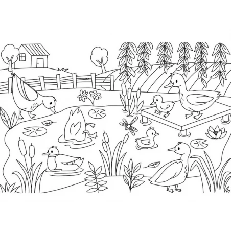 Mon Grand Cahier De Coloriages - La Ferme – Image 8