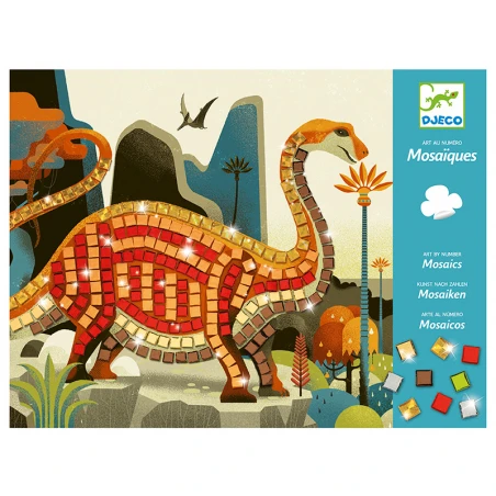 Djeco Mosaïques - Coffret De Collage - Dinosaures – Image 6