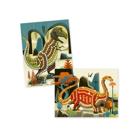 Djeco Mosaïques - Coffret De Collage - Dinosaures – Image 7