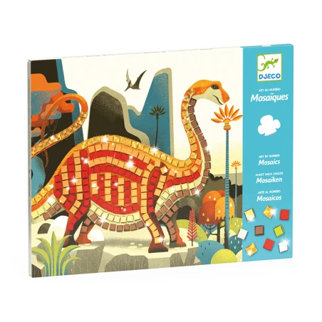 Djeco Mosaïques - Coffret De Collage - Dinosaures – Image 9