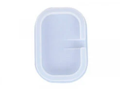 Moule En Silicone - Porte-savon Ovale - 12 X 8,5 Cm