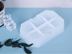 Moule En Silicone - Porte-Savon Rectangulaire - 12 X 8,5 Cm