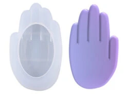 Moule Silicone - Vide-poche En Forme De Main - 9 Cm