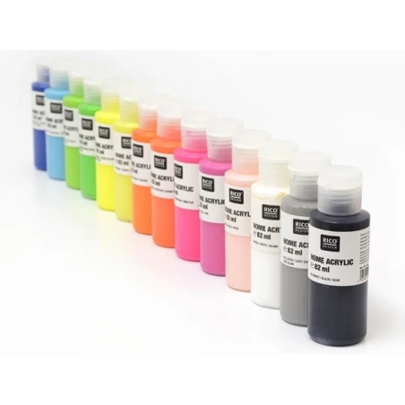 Peinture Acrylique Bleu Clair - 82 Ml – Image 6