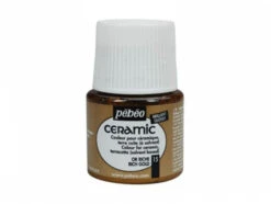 Pebeo Peinture Pour Céramique 45mL - Or Riche