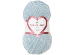 Pelote Creative Chenillove 100g - Bleu 010