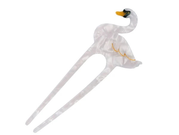 Pic à Cheveux - Cygne