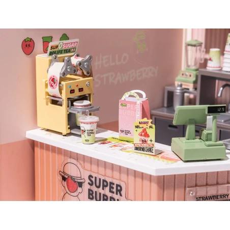 Pièce Miniature Double Joy Bubble Tea DIY - Rolife – Image 8