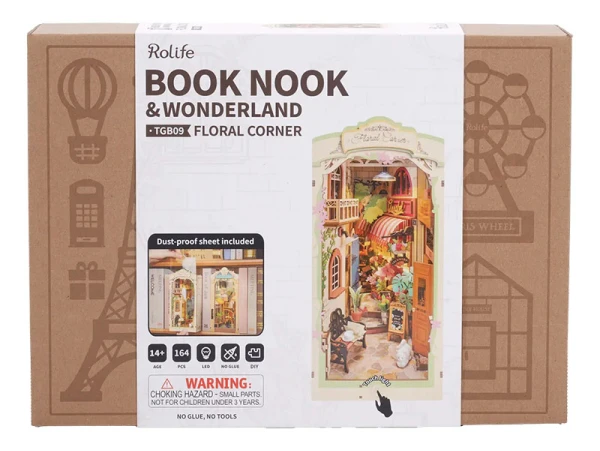 Pièce Miniature DIY Floral Corner - Maquette - Rolife – Image 3