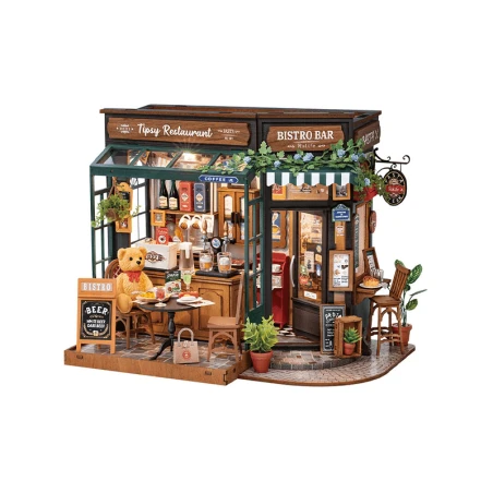 Pièce Miniature Tipsy Restaurant DIY - Rolife – Image 4