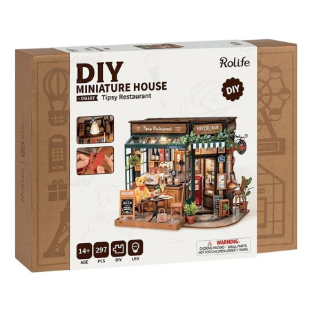 Pièce Miniature Tipsy Restaurant DIY - Rolife – Image 5