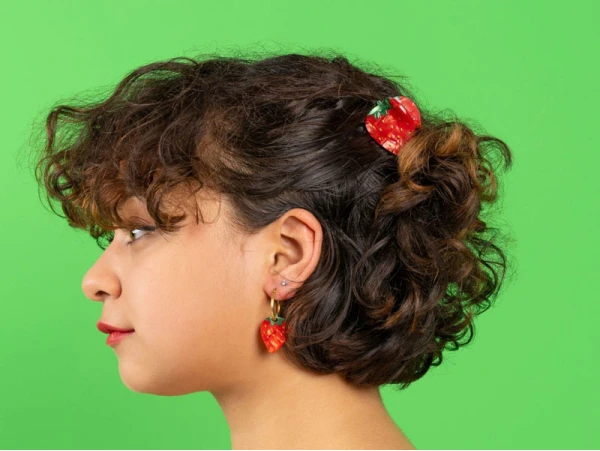 Pince à Cheveux - Fraise – Image 2