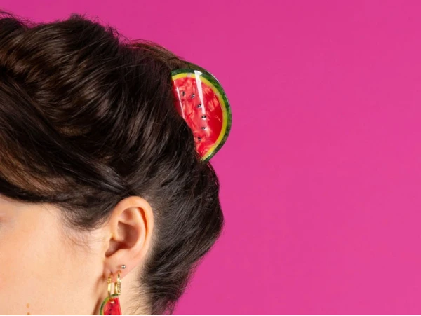 Pince à Cheveux - Pastèque – Image 2
