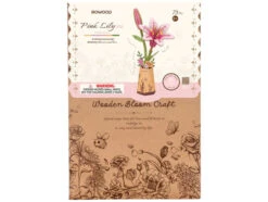 Plante En Bois Puzzle 3D - Fleur De Lys Rose - Robotime