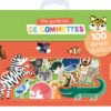 Pochette De 100 Gommettes - Animaux Sauvages - Editions Auzou