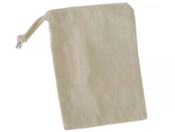 Pochon En Coton Beige - 24 X 29,5 Cm