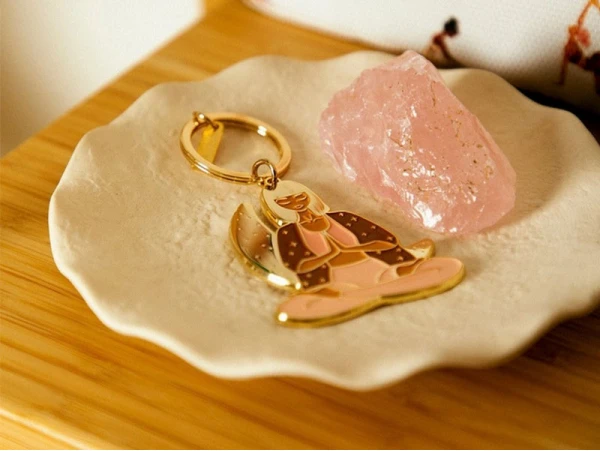 Porte-clés En émail Lotus - ATWS – Image 3