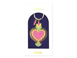 Porte-clés En émail Sacré-coeur - ATWS