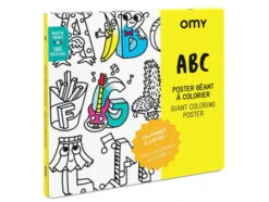 Poster Géant à Colorier ABC - OMY