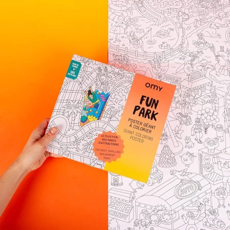 Poster Géant à Colorier Fun Park - OMY – Image 5