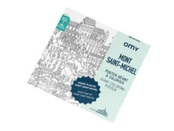 Poster Géant à Colorier - Mont Saint-Michel