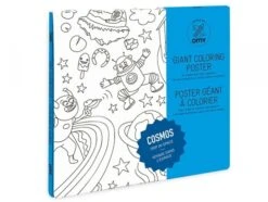 Poster Géant En Papier à Colorier - COSMOS - OMY
