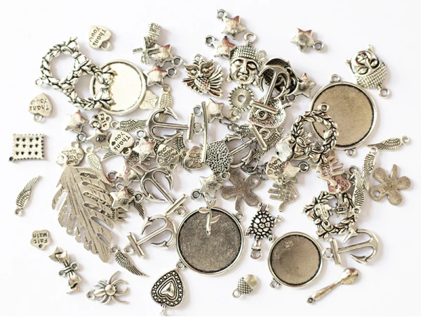 Pot De 80 Grammes - Mix De Breloques Argentées – Image 2