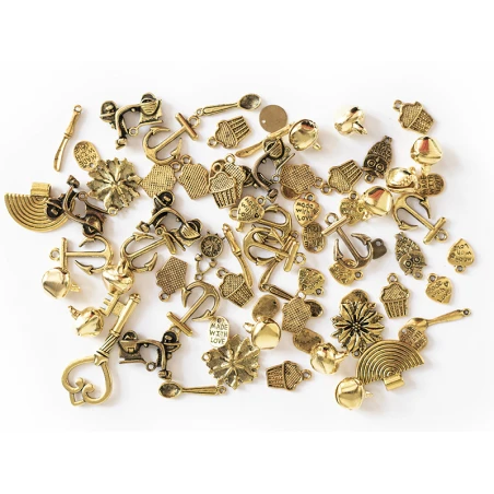 Pot De 80 Grammes - Mix De Breloques Dorées – Image 5