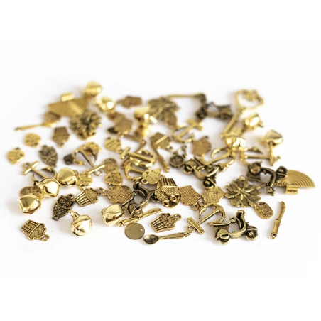 Pot De 80 Grammes - Mix De Breloques Dorées – Image 6