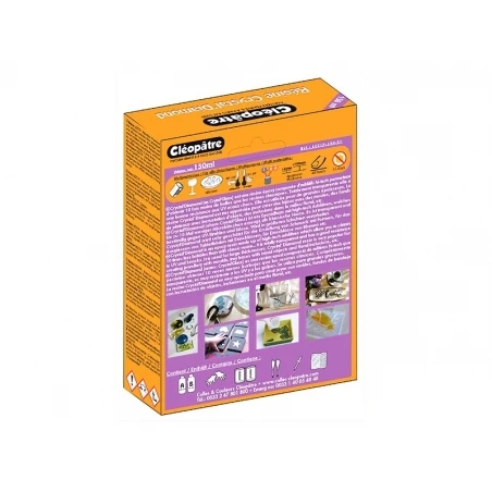 Résine D'inclusion "Crystal'Diamond" 150 ML - Transparent*Cléopatre* – Image 4