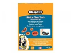 Résine De Glaçage "Glass'Lack" - Transparent 150 Ml*Cléopatre*