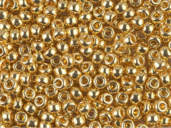 Rocailles Miyuki 11/0 24kt Gold Plated - 191 – Image 5