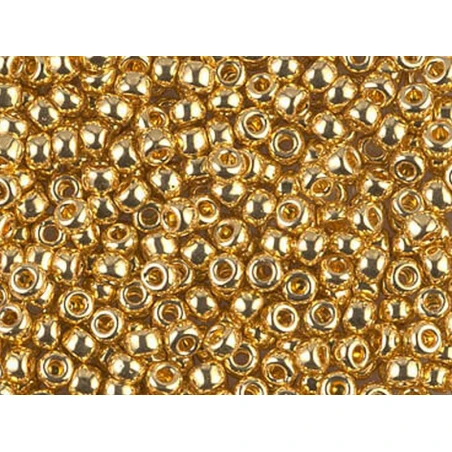 Rocailles Miyuki 11/0 24kt Gold Plated - 191 – Image 10