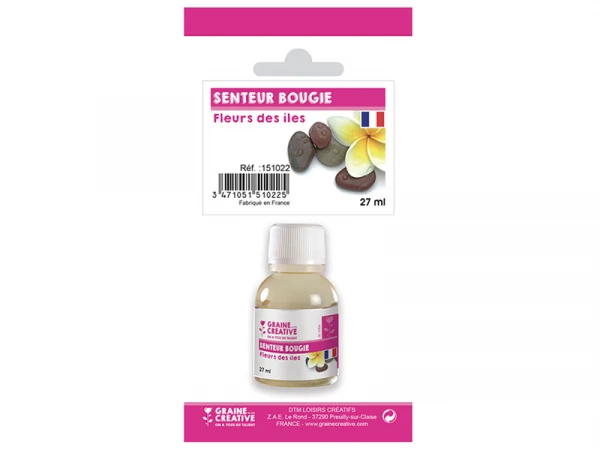 Senteur / Fragrance Pour Bougie Fleurs Des îles - 27 Ml – Image 2