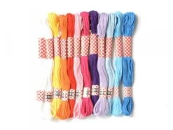 Set De 24 Fils à Broder