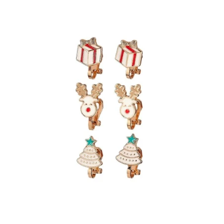 Set De 3 Paires De Boucles D'oreilles à Clips Noël - Souza – Image 4