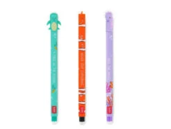 Set De 3 Stylos à Encre Gel Effaçable Sous L'océan - Legami