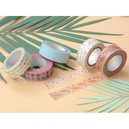 Set De 5 Masking Tapes - Pastèque / Ananas – Image 7