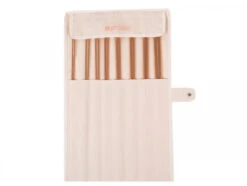 Set De 8 Paires D'aiguilles Droites Pour Tricoter - 40 Cm