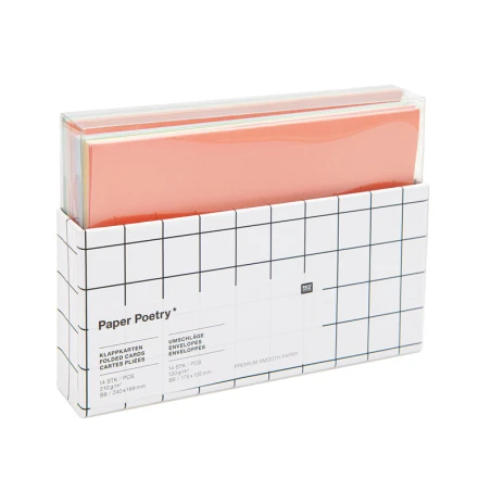 Set De Cartes Et Enveloppes B6 - Rainbow Pastel – Image 5