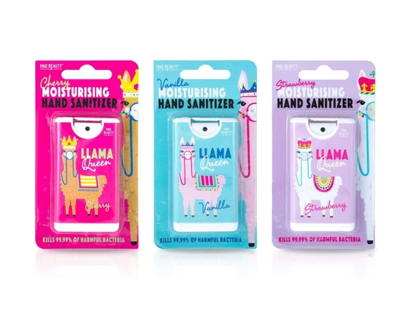 Spray Désinfectant Hydratant Pour Les Mains Lama Queen - Parfum Vanille – Image 2