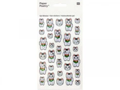 Stickers Autocollants - Chat Porte Bonheur