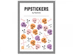 Stickers Halloween Tête De Mort En Feutrine - Pipsticks