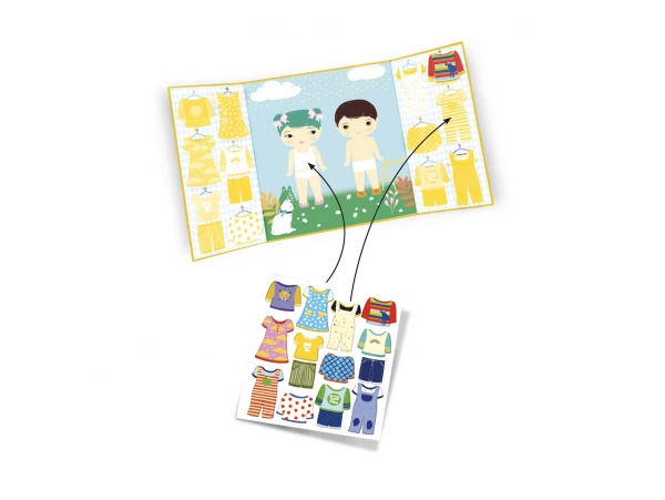 Djeco Stickers - Les Habits – Image 3