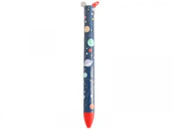 Stylo Bicolore Bleu Et Rouge - Espace - Legami