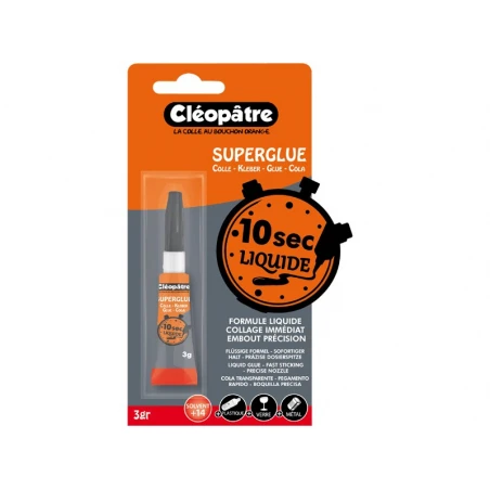 Super Glue Formule Liquide 10 Secondes - Cléopâtre*Cléopatre* – Image 4